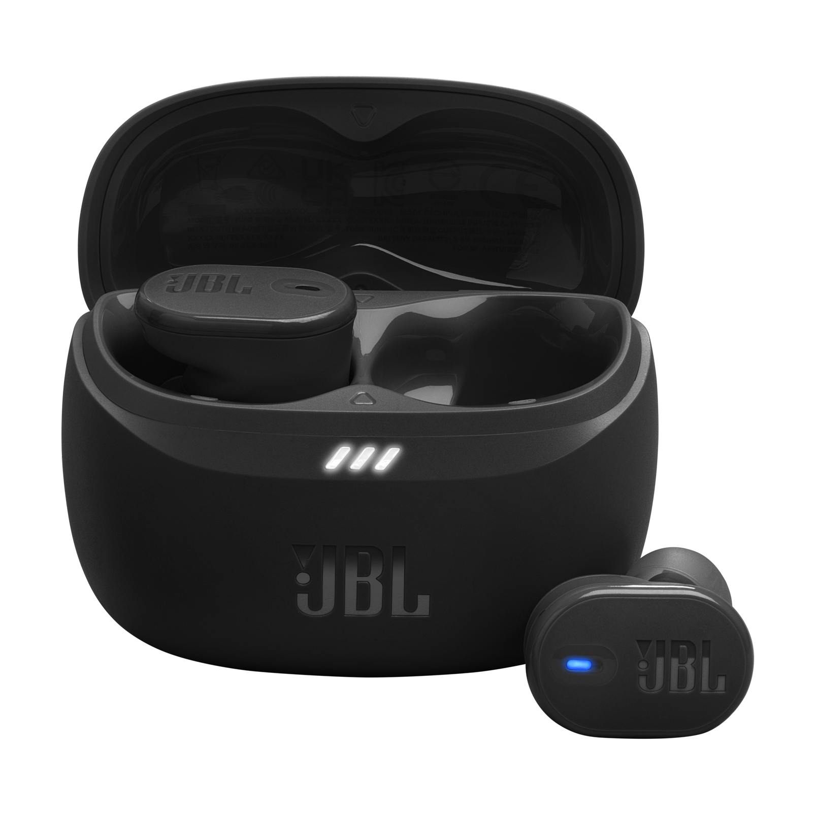 JBL Tune Buds 2 - Negro - Auriculares inalámbricos con cancelación de ruido real - Número de imagen del héroe nulo