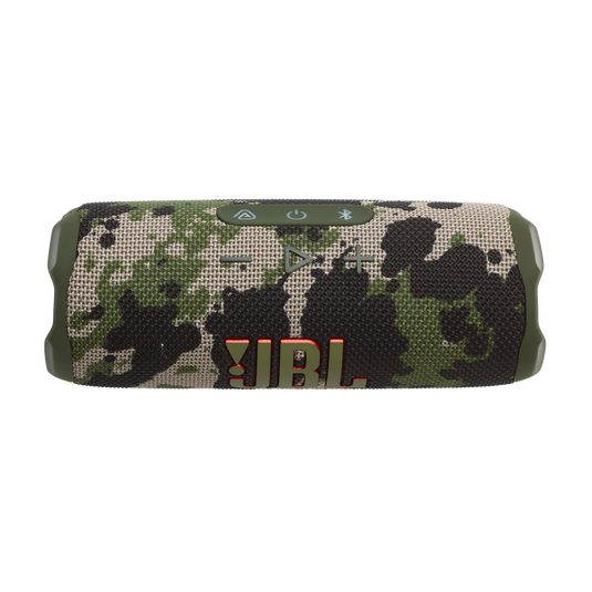 JBL FLIP7 迷彩 SQUAD JBL Flip 7 | Portable waterproof and drop-proof speaker
