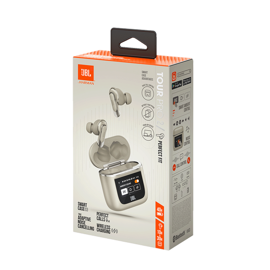 たり JBL Tour Pro 2 JBL Tour Pro 2, True Wireless Noise Cancelling Earbuds, Smart