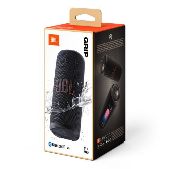 JBL Grip Bluetooth スピーカー ブラック JBL Grip | Compact Bluetooth speaker with bold JBL Pro Sound and