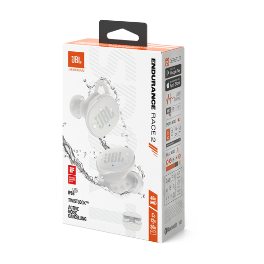 JBL Endurance Race 2 | Waterproof sports true wireless earbuds