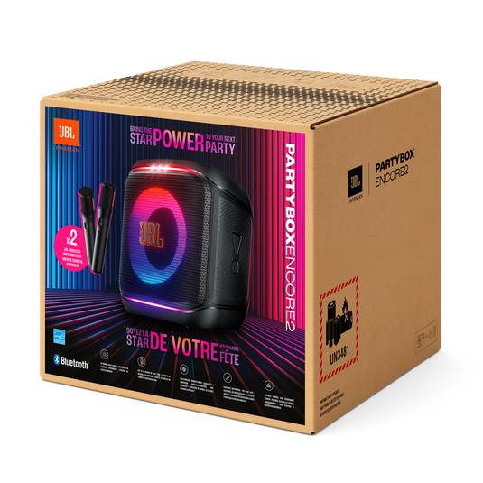 JBL PartyBox Encore パーティーボックス JBL PartyBox Encore 2 - 2 Mics | Portable party speaker with 2 mics