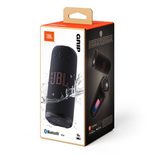 JBL GRIP ジェイビーエル Bluetoothスピーカー ブラック JBL Grip | 大胆なJBL プロサウンドとアンビエントライトを搭載した